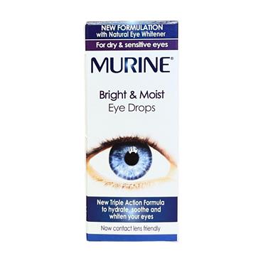 MURINE BRIGHT & MOIST EYE DROPS