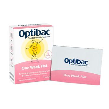 OPTIBAC ONE WEEK FLAT PROBIOTIC - 7 SACHETS