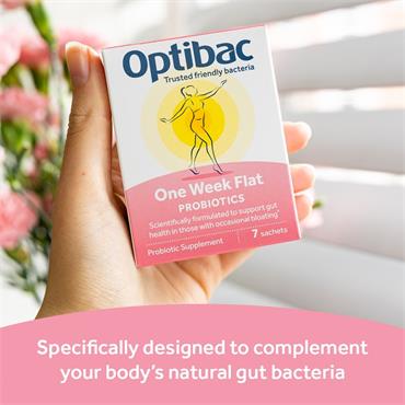 OPTIBAC ONE WEEK FLAT 28 DAY COURSE PROBIOTICS