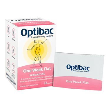 OPTIBAC ONE WEEK FLAT 28 DAY COURSE PROBIOTICS
