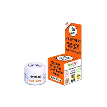 HAY MAX ALLERGEN ORGANIC BARRIER BALM ALOE VERA