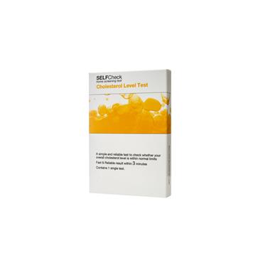 SELF CHECK CHOLESTEROL TEST