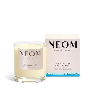 NEOM COMPLETE BLISS 1 WICK SCENTED CANDLE