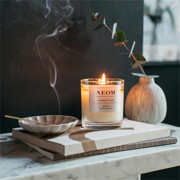 NEOM COMPLETE BLISS 1 WICK SCENTED CANDLE