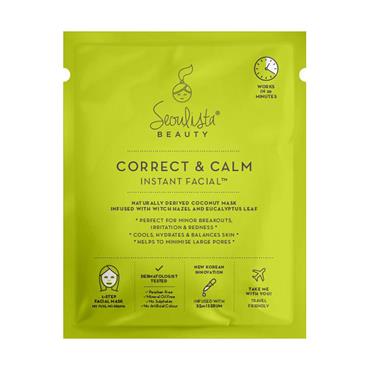 CORRECT & CALM INSTANT FACIAL SHEET MASK