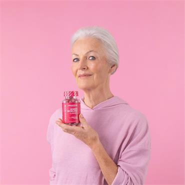 NOVOMINS WOMENS BIO BALANCE 60 STRAWBERRY FLAVOURED GUMMIES
