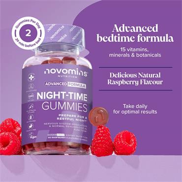 NOVOMINS NIGHT-TIME GUMMIES X60