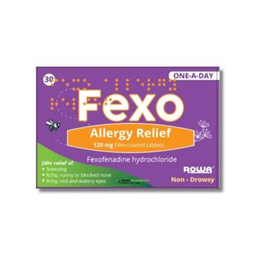 FEXO ALLERGY RELIEF 120MG 30S TABLETS