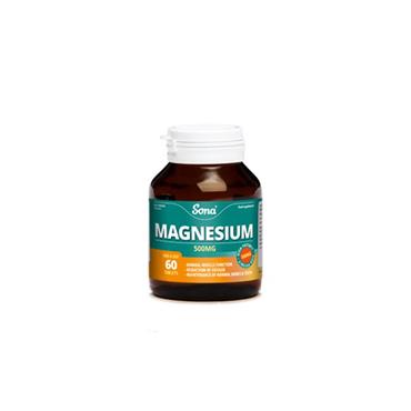 SONA MAGNESIUM OXIDE 500MG 60'S
