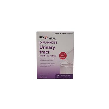 KEY VITAL D-MANNOSE URINARY TRACT 7SACHETS