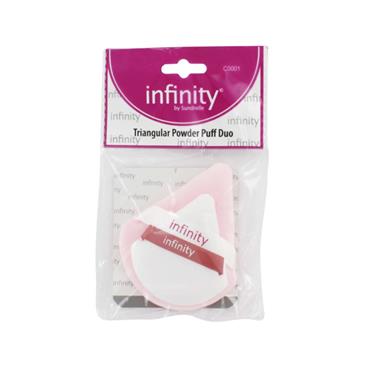 TRIANGULAR POWDER PUFF DUO