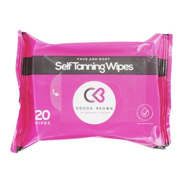 COCOA BROWN SELF TAN WIPES