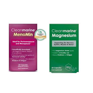 CLEANMARINE MENO MIN AND MAGNESIUM TWIN PACK