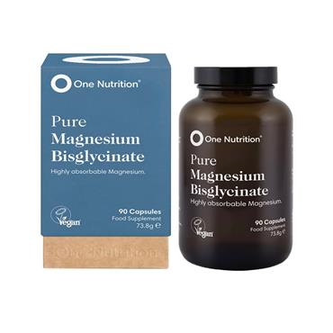 ONE NUTRITION PURE MAGNESIUM BISGLYCINATE 90 CAPSULES