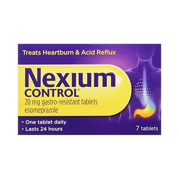 NEXIUM HEARTBURN AND ACID REFLUX NEXIUM CONTROL 7'S