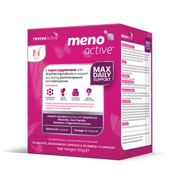MENOACTIVE DAILY MAX SUPPORT SUPPLEMENT 30 SACHETS