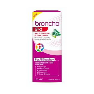 BRONCHO STOP 5 IN 1 COUGH SYRUP 120ML
