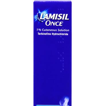 LAMISIL ONCE 1% CUTANEOUS SOLUTION TERBINAFINE 4G