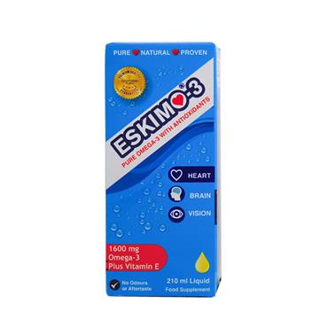 OMEGA 3 WITH VITAMIN E LIQUID 210ML