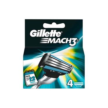 MACH 3 REPLACEMENT BLADES X4