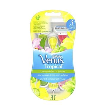 VENUS TROPICAL RAZOR 3 PACK