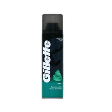 GILLETTE SHAVING GEL SENSITIVE