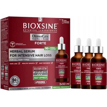 BIOXSINE HERBAL SERUM FOR INTENSIVE HAIR LOSS 3 X 50ML